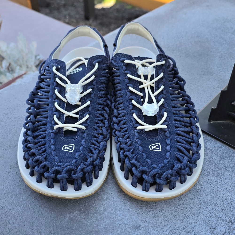 Keen Navy Woven Sandals